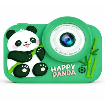 Детский фотоаппарат M03 Panda Green XH-26