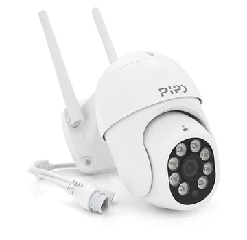 Wi-Fi видеокамера поворотная уличная PiPo IPC50D8-MP20 8Мп RJ45 PTZ 2.8mm ICSee