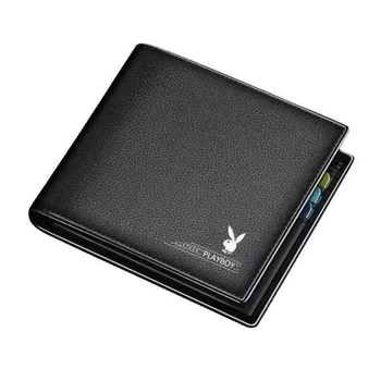 Чоловічий гаманець Playboy Black