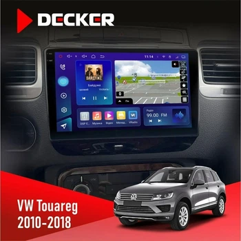 Штатна магнітола Volkswagen Touareg 2010-2018 DECKER D9-005 4X64, DSP, 360, 4G, 2K