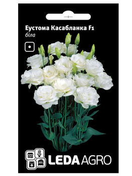 Еустома "Касабланка F1" біла ТМ "Leda Agro" 5 шт.