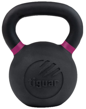 Kettlebell Tiguar RAW V2 24 kg Śliwkowy TI-KB0024RV2 (5902860493181)