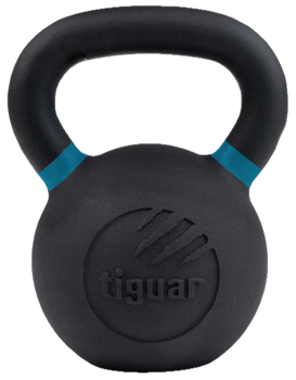 Kettlebell Tiguar RAW V2 28 kg Niebieski TI-KB0028RV2 (5902860493198)
