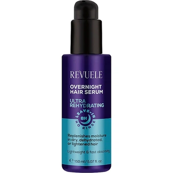 Ультра-увлажняющая ночная сыворотка для волос Overnight Hair Serum 8h Revuele 150 мл 5060565109544