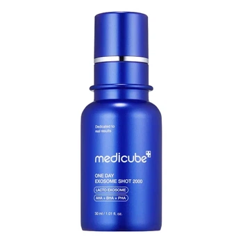 MEDICUBE One Day Exosome Shot Pore Ampoule 2000 Сыворотка с экзосомами и спикулами для сужения пор 2000