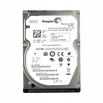 Жесткий диск Seagate Momentus 250Gb 7200 об/хв 3 Gbit/s SATA (ST9250410AS) - Б/У
