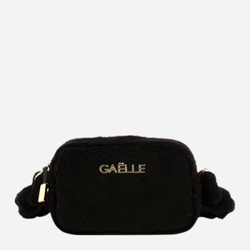 Torebka crossbody damska materiałowa mała GAELLE GAACW02413 NE01 Czarna (800070347709)