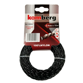 Струна (KAMBERG) кручений овал 2,4мм*15м