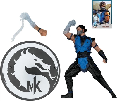 Статуетка Мортал Комбат 1 - Саб-Зіро Mortal Kombat 1 Sub-Zero Posed Figure McFarlane Toys