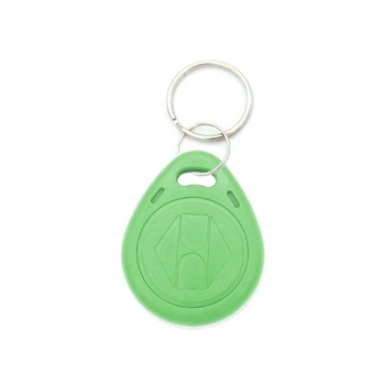 Чип-брелок RFID, 125kHz (только чтение) EM4100/TK4100, 34х29х5мм, Green