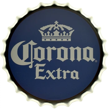 Металева табличка "Corona Extra – Барний Декор" (ms-105200)