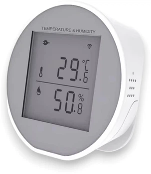 Цифровой Zigbee термометр – гигрометр Tuya с ЖК-дисплеем (ZTH12916)
