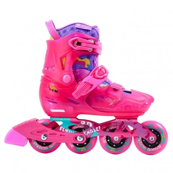 Детские фрискейт ролики Flying Eagle S8 Sprout Pink (6598-11834)