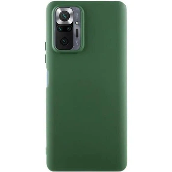 Чохол Silicone Cover Ummi Lakshmi (AA) для Xiaomi Redmi Note 10 Pro / 10 Pro Max (Зелений / Dark green)