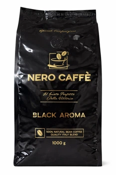 Кава Nero Caffe BLACK AROMA зерно 1 кг (59927)