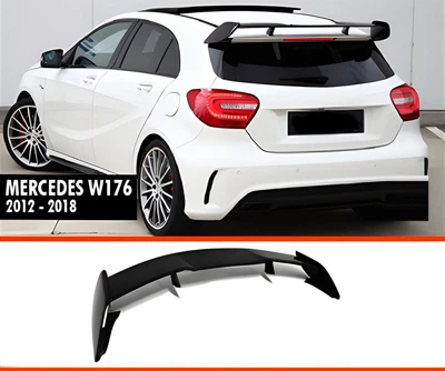 Спойлер DPT V-2 (Черный Глянец) для Mercedes A-сlass W176 2012-2018 гг