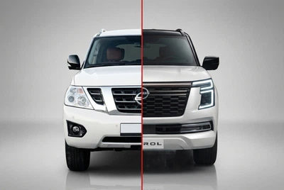 Комплект рестайлінгу в Patrol Y63 2025 для Nissan Patrol Y62 2010-2024 рр
