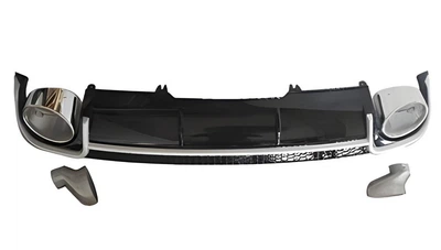 Задній дифузор S-Style V-1 (2015-2019) для Ауді A4 B9 рр
