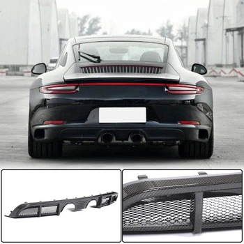 Дифуузор заднього бампера (для Carrera 4 GTS 2017-2018, Карбон) для Porsche 911 (991) рр