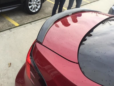 Спойлер (Meliset, грунтованный под покраску) для Toyota Corolla 2019- гг