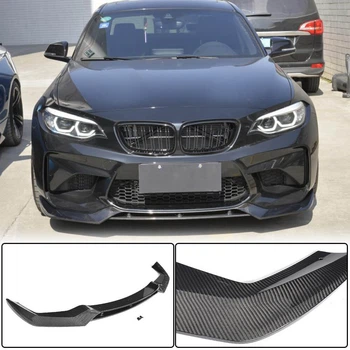 Передний лип V2 для F87 M2, Карбон для BMW 2 серия F22/F23 2014-2021 гг