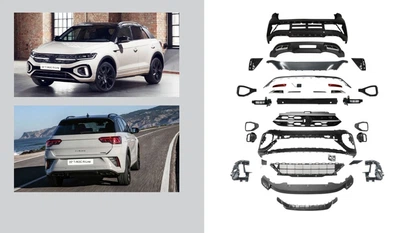 Полный комплект обвеса R-Line (Для 2022-2026) для Volkswagen T-Roc