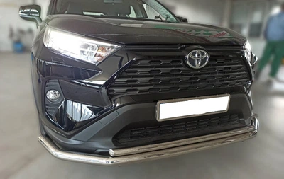 Передній захист F3-10 (нерж) для Toyota Rav 4 2019- рр