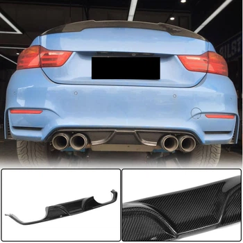 Диффузор заднего бампера V7 (для F80, Карбон) для BMW 3 серия F30/F31 2012-2019 гг