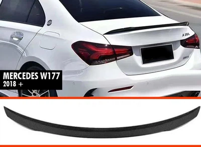 Спойлер DPT V-2 (SD, Черный Глянец) для Mercedes A-сlass W177 2018- гг