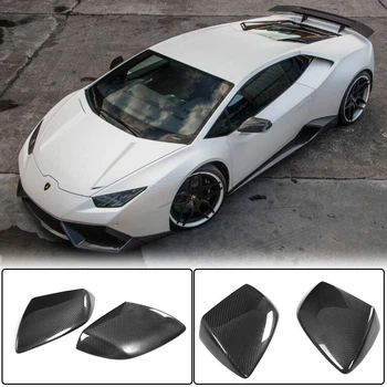 Карбоновые Накладки на Зеркала для Lamborghini Huracan 2014- гг