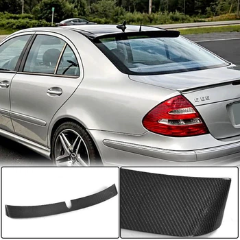 Бленда спойлера заднего стекла (2002-2006, Карбон) для Mercedes E-сlass W211