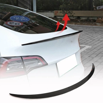 Спойлер V5 (2017-2023, Карбон) для Tesla Model 3 2017- гг
