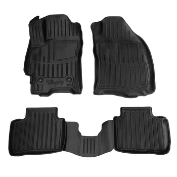 Резиновые коврики Stingray 3D (4 шт) для Ford Mondeo 2000-2007 гг