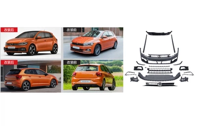 Комплект обвісів R-Line (для 2017-2021) для Volkswagen Polo 2017- рр