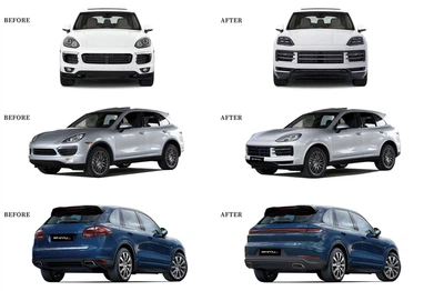 Комплект Рестайлинга 2024 для Porsche Cayenne 2010-2017 гг