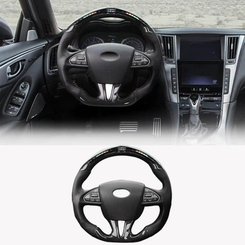 Анатомический руль (для 2014-2017, Карбон) для Infiniti Q50/Q60