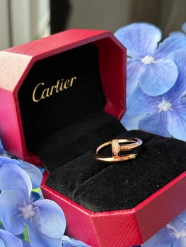 Каблучка в стилі Cartier медичний сплав