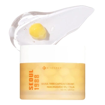 Капсульный крем K-Secret Seoul 1988 Capsule Cream увлажняющий с ниацинамидом 5% и юдзу 50 мл