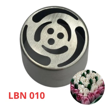 Насадка кондитерская МЕТАЛЛ для зефира БОЛЬШАЯ № LBN 010