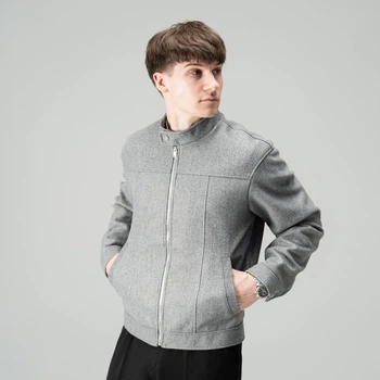 Пальто Slavni Ego Серый меланж 2XL OWpa5 2552XLgemel