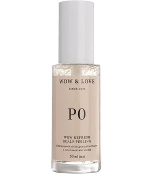 Освіжаючий пілінг для шкіри голови з молочною кислотою WOW & LOVE P0 Wow Refresh Scalp Peeling 50 мл