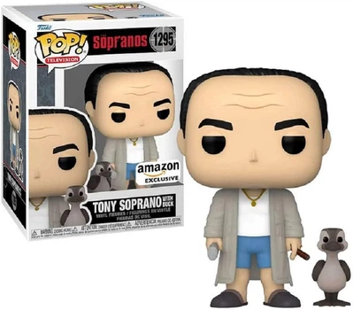 Фигурка Funko Pop Тони Сопрано с уткой 10 см виниловая