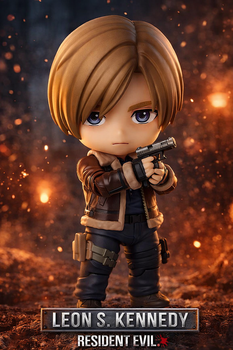 Фигурка Нендороид Nendoroid Леон Кеннеди 2337 из игры Резидент Эвил Resident Evil