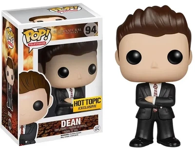 Фигурка Фанко Поп №94 Дин Винчестер в черном костюме Сверхъестественное Funko Pop Dean Winchester Supernatural 10 см