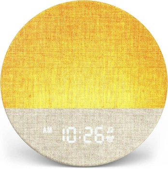 Світловий будильник із ефектом світанку та білим шумом — Dreamegg Sunrise 1, 29 звуків, нічник