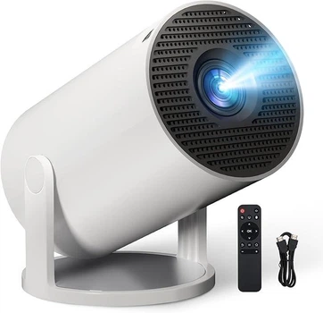 Mini projector 4k 1080p, портативний, bluetooth 5.4, wifi6, для смартфона, ноутбука, ПК, TV
