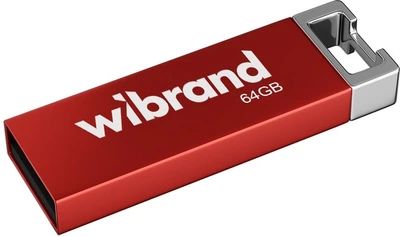Флеш пам'ять 64GB Wibrand Chameleon Red (WI2.0/CH64U6R)