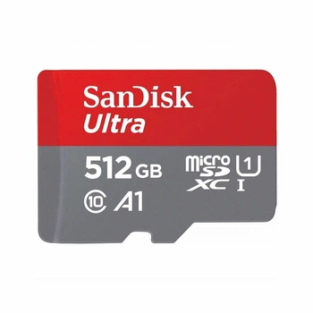 Карта пам'яті microSDXC 512GB SanDisk Ultra Class 10 UHS-I A1 SD-adapter (SDSQUAC-512G-GN6MA)