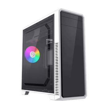 Корпус для ПК GameMax G561E-WH White ATX без БЖ