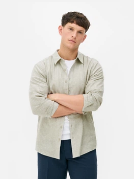 Сорочка Primark сірий в смужку ADBNP378 XL